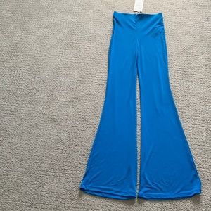 NWT Zara stretch pants S Blue